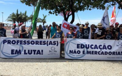 Manifestação em Copacabana contra Temer
