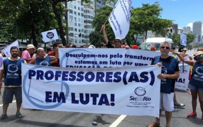 Carta do Sinpro-Rio: ‘Porque apoiar o Professor Fernando Haddad à Presidência da República’