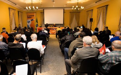 Começou o 7º Conselho Sindical da Feteerj: delegados apoiam luta unificada contra governo golpista e corrupto de Temer