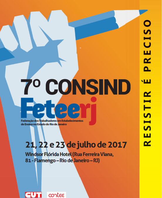 Leia o Texto Base de discussão do 7º Consind da Feteerj