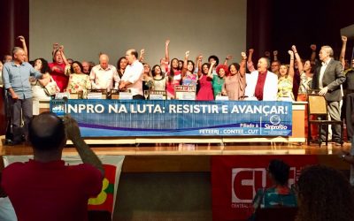 Diretoria do Sinpro-Rio tomou posse nessa sexta (22)