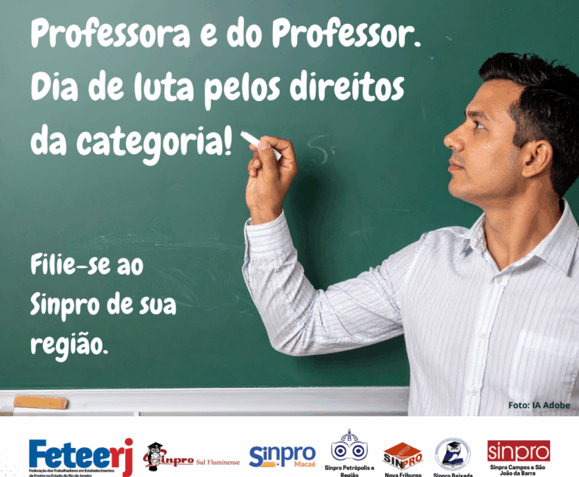 15 DE OUTUBRO, DIA DA PROFESSORA E DO PROFESSOR