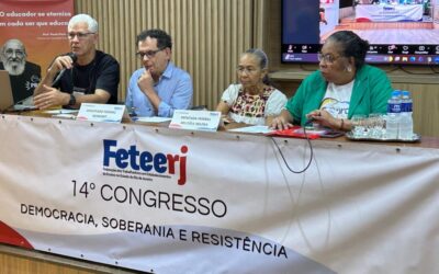 COMEÇOU O 14º CONGRESSO DA FETEERJ