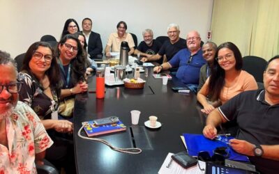 FETEERJ SE REUNIU COM O SESI PARA DISCUTIR RENOVAÇÃO DO ACORDO COLETIVO DE TRABALHO
