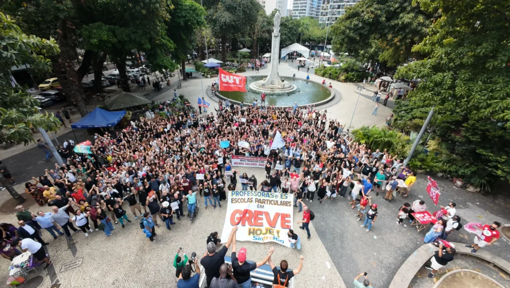 GREVE DE PROFESSORES DA EDUCAÇÃO BÁSICA – ENTREVISTA COM ELSON PAIVA, DO SINPRO-RIO