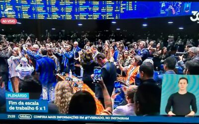 SENADO APROVA PEC QUE ACABA COM A JORNADA DE TRABALHO 6X1